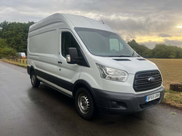 2015 FORD TRANSIT 350 FWD 2.2 TDCI 100 LWB HIGH ROOF L3H3 PANEL VAN - YEARS MOT