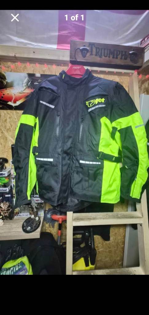 BUY ME  BUY ME  BUY ME   New Jet Textile Motorcycle Jacket 6xl