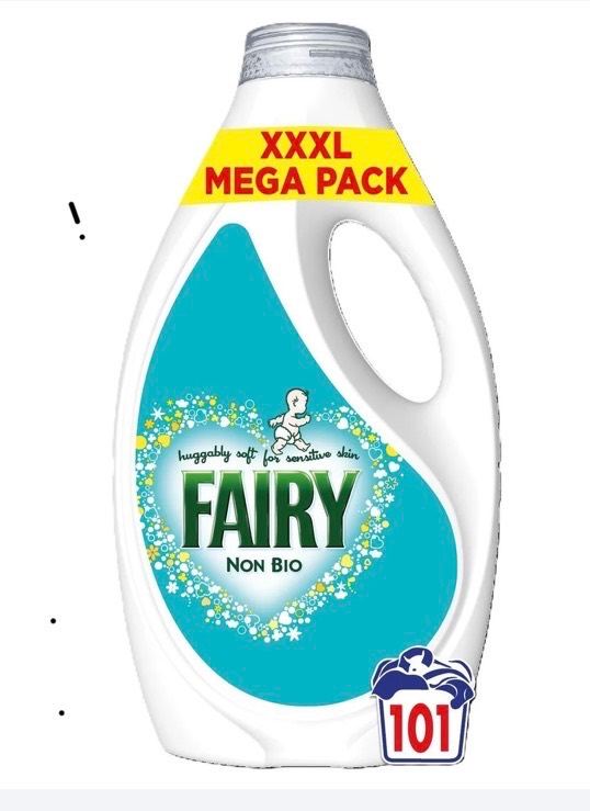 Non bio Fairy liquid detergent 101 washes