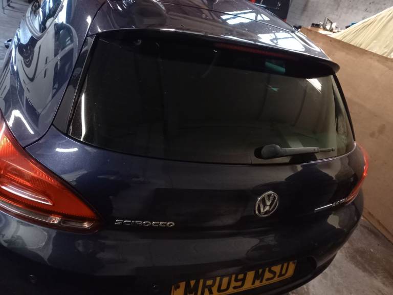 Volkswagen Scirocco 2013 Night Blue Metallic LH5X Tailgate Complete