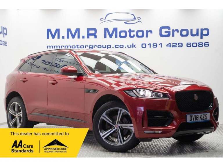 2018 Jaguar F-Pace 2.0 D240 R-Sport Auto AWD Euro 6 (s/s) 5dr SUV Diesel Automatic