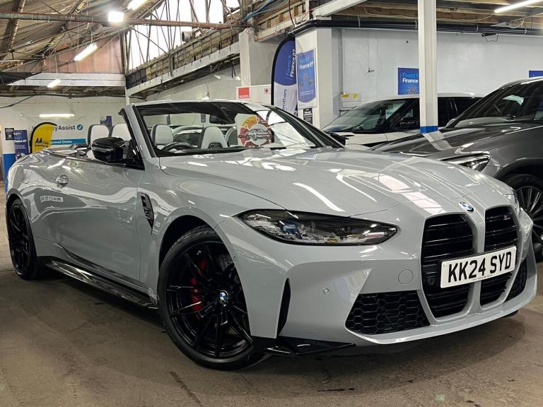 2024 BMW M4 M4 xDrive Competition M 2dr Step Auto CONVERTIBLE PETROL Automatic