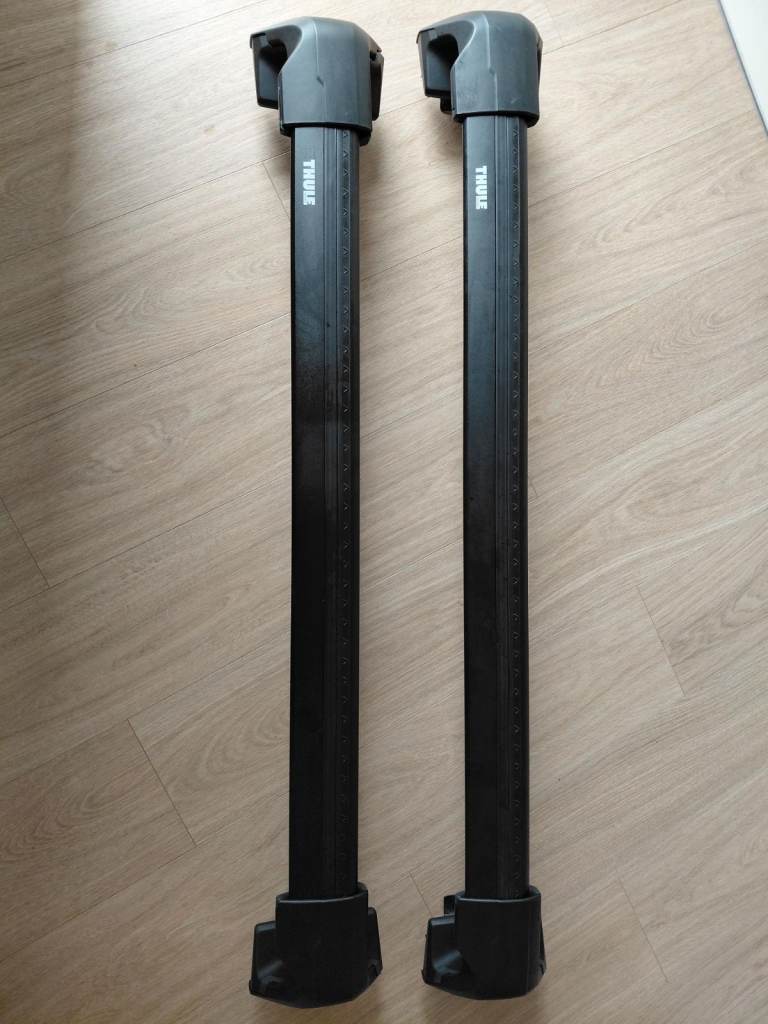 Full Thule roof kit for Golf Mk.8 - Wingbar edge roof bars, bike racks and roof box
