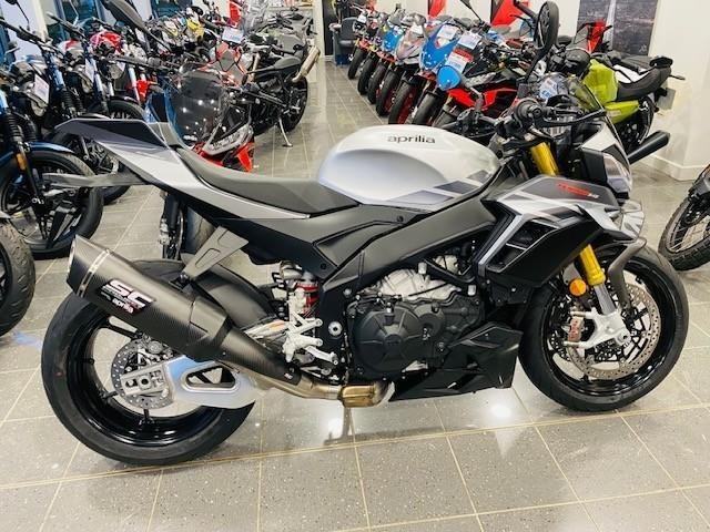 Aprilia Tuono V4 1100, BRAND NEW, INCLUDES SC PROJECT EXHAUST, BELLYPAN, & MORE