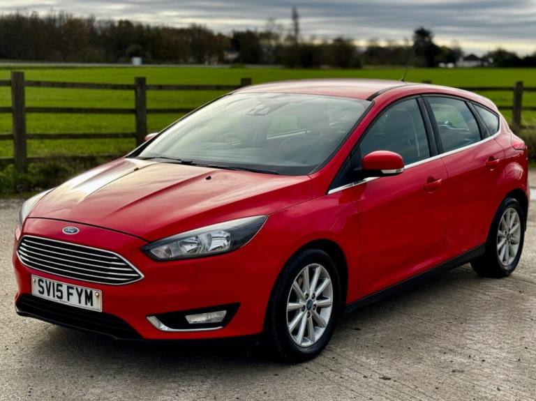 2015 Ford Focus 1.0T EcoBoost Titanium Euro 6 (s/s) 5dr Hatchback Petrol Manual