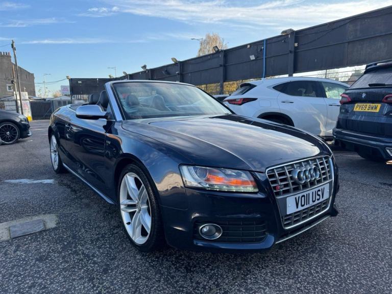 2011 Audi S5 3.0 TFSI V6 Cabriolet S Tronic quattro Euro 5 2dr Convertible Petrol Automatic