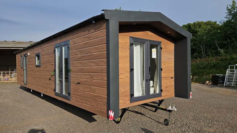 GARDEN ANNEXE STATIC CARAVAN MOBILE HOME LODGE - SHOWHOME 2025