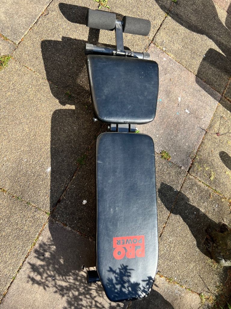 PRO POWER WEIGHTS BENCH WITH LEG EXTENSION 