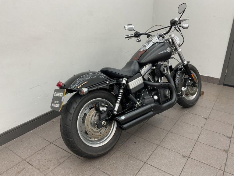 HARLEY-DAVIDSON DYNA FXDF FAT BOB BLACK 2008 08 REG 14,698 MILES, 1584CC