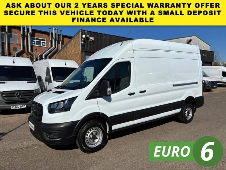 2022 72 FORD TRANSIT 2.0 TDCI T350 LEADER ECOBLUE L3 H3 LWB H/ROOF RWD 130BHP. A