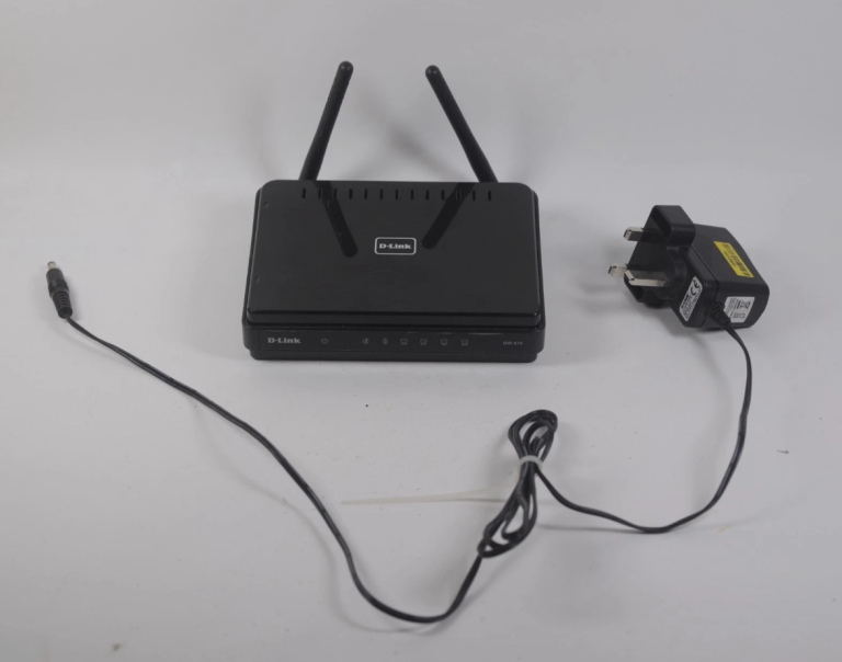 2 x D-Link DIR-615 Wireless N 300 Router Black 4-Ethernet Ports Dual-Band 300 Mbps