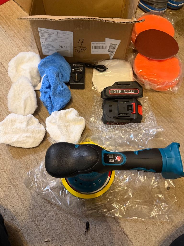 Cordless car polisher machine new 