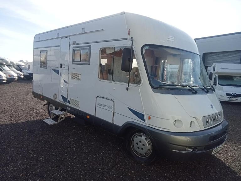 HYMERMOBIL B575 A CLASS COACHBUILT MOTORHOME 6 BERTH 53 PLATE , RHD
