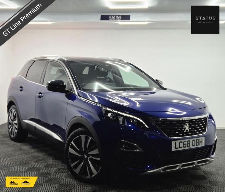 2019 Peugeot 3008 1.6 PureTech GT Line Premium SUV 5dr Petrol EAT Euro 6 (s/s) (180 ps) SUV Petro...