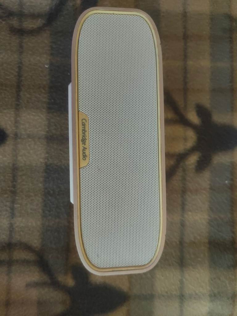 Cambridge Audio G2 Portable Bluetooth Speaker – ChampaigneGold/White
