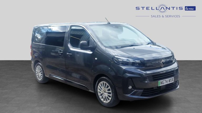 2025 Peugeot Expert 75kWh Asphalt Standard Crew Van Double Cab 6dr Electric Auto MWB (11kW Char C...
