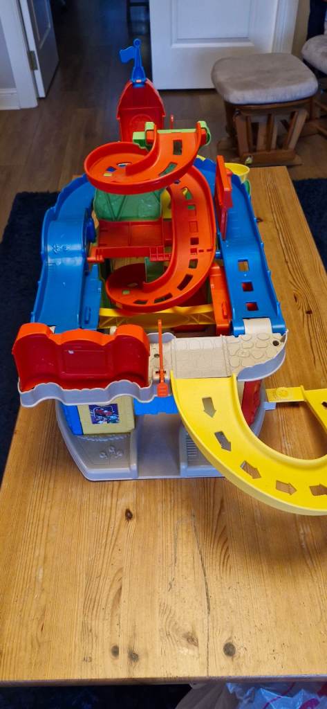 Fisher price sit n stand garage