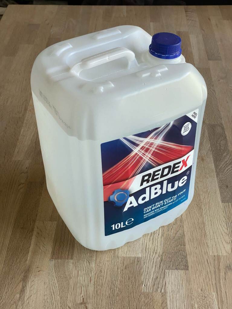 10 litres of Redex AdBlue diesel additive - sealed and unopened