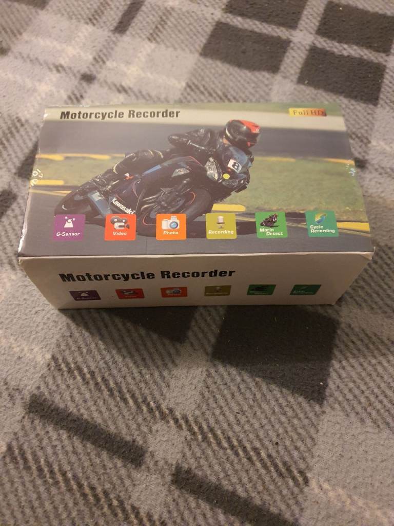 Motorcycle CCTV kit full HD 2 cameras, DVR. NEW