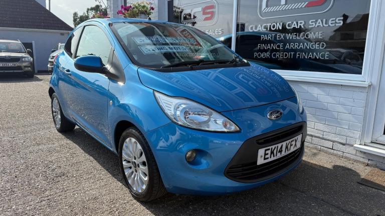 2014 Ford Ka 1.2 Zetec Euro 6 (s/s) 3dr HATCHBACK Petrol Manual
