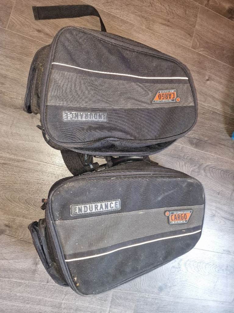 Cargo endurance motorbike panniers 