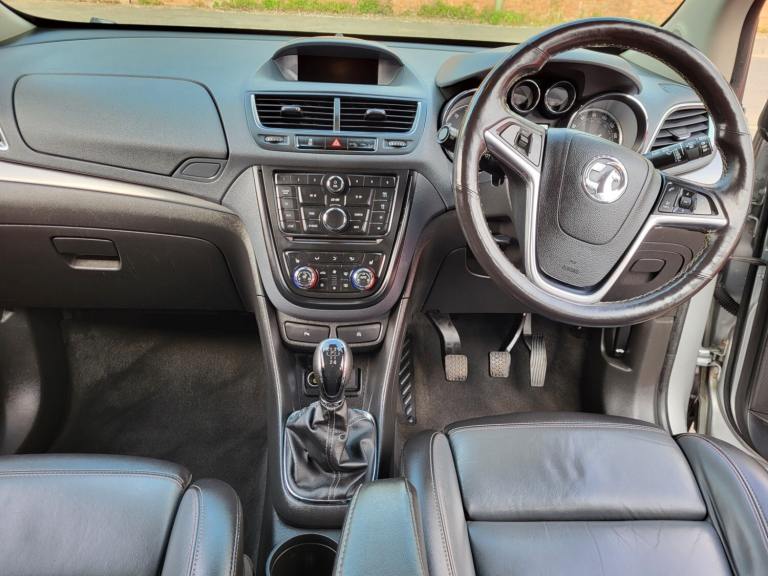 SILVER VAUXHALL MOKKA 1.6 SE LEATHER TRIM PARKING SENSORS CRUISE B/TOOTH 2015