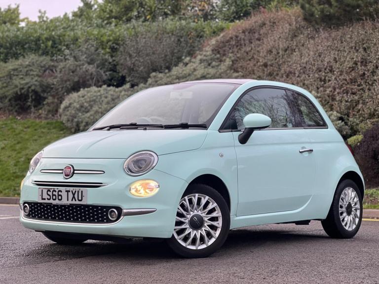 2016 Fiat 500 1.2 Lounge Euro 6 (s/s) 3dr HATCHBACK Petrol Manual