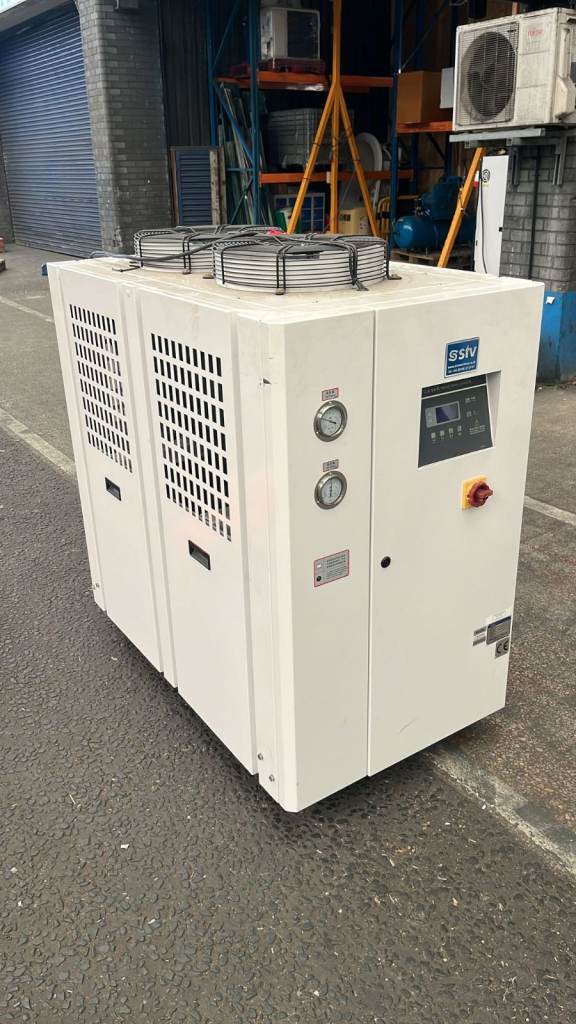 SML SL-5AA Industrial Air Cooled Water Chiller, 5HP, 415V 3 Phase, R407C
