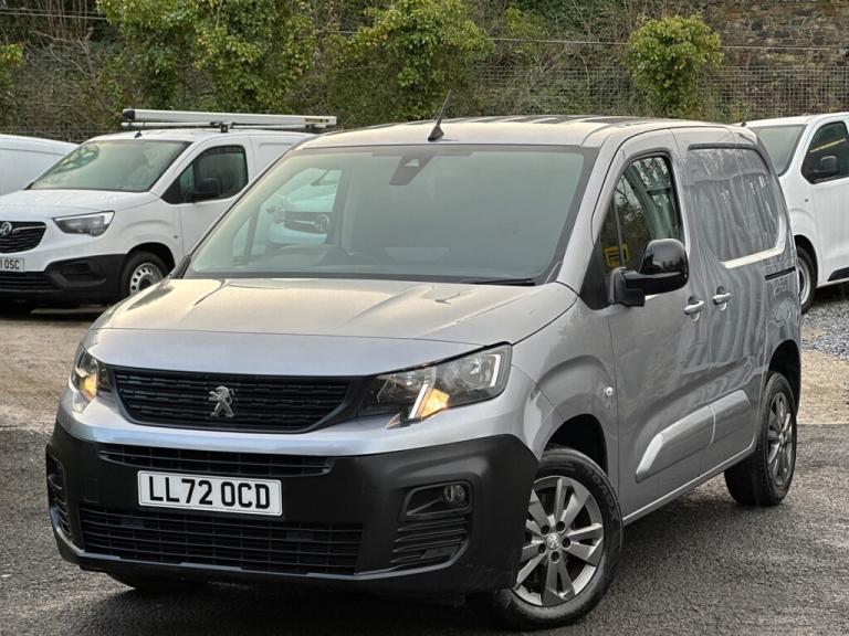 2022 Peugeot Partner 1.5 BlueHDi 1000 Asphalt Premium Standard Panel Van 5dr Diesel Manual SWB E ...