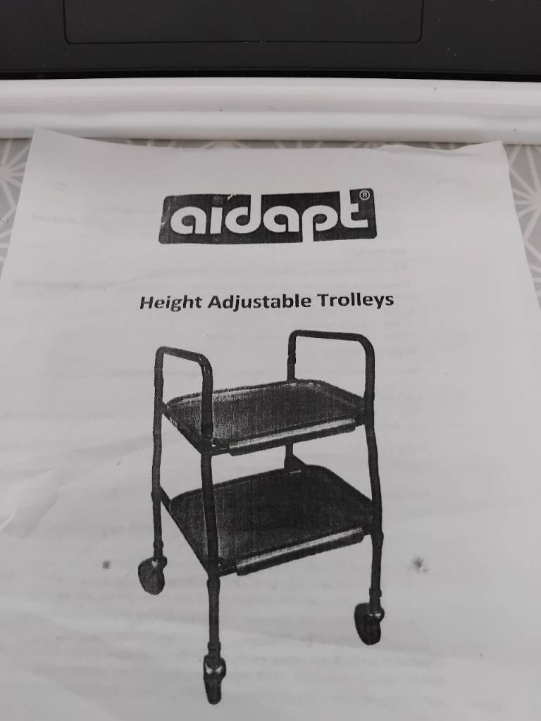 Aidapt Height Adjustable Trolley