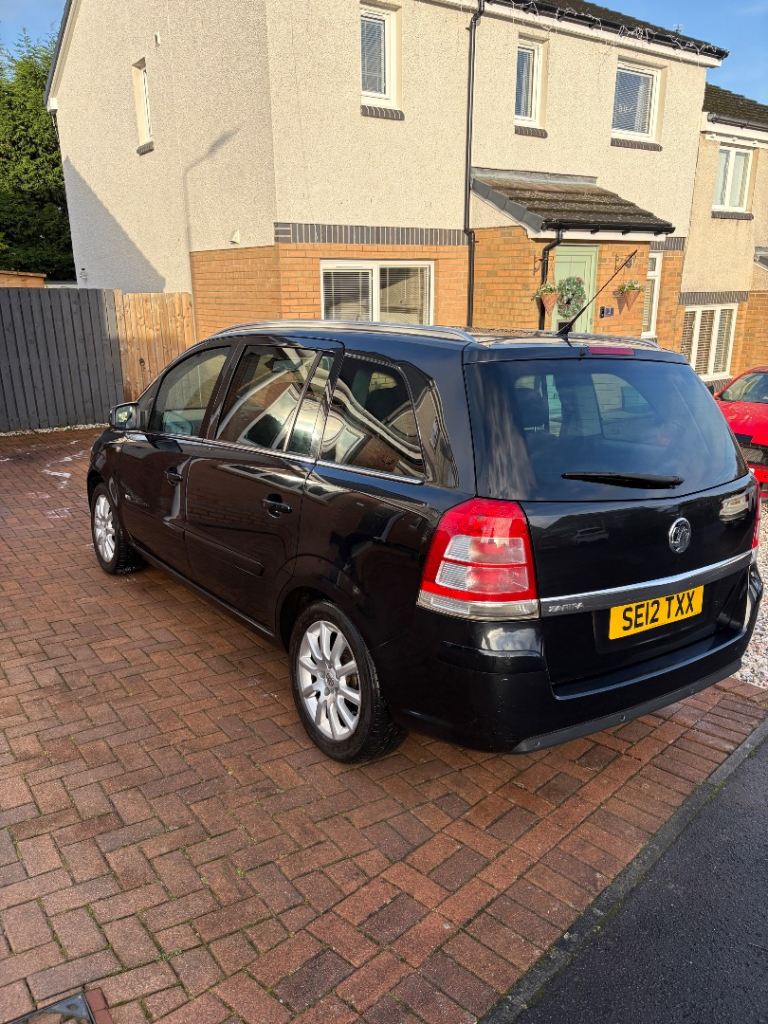 Vauxhall, ZAFIRA, MPV, 2012, Manual, 1598 (cc), 5 doors