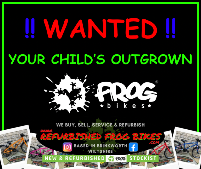 BRAND NEW FROG BIKES - £50 OFF offer + more!