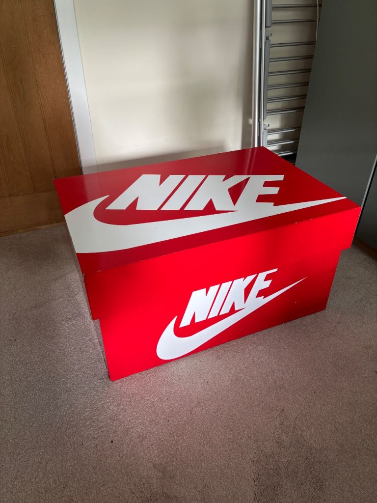 Giant Nike shoe storage box 