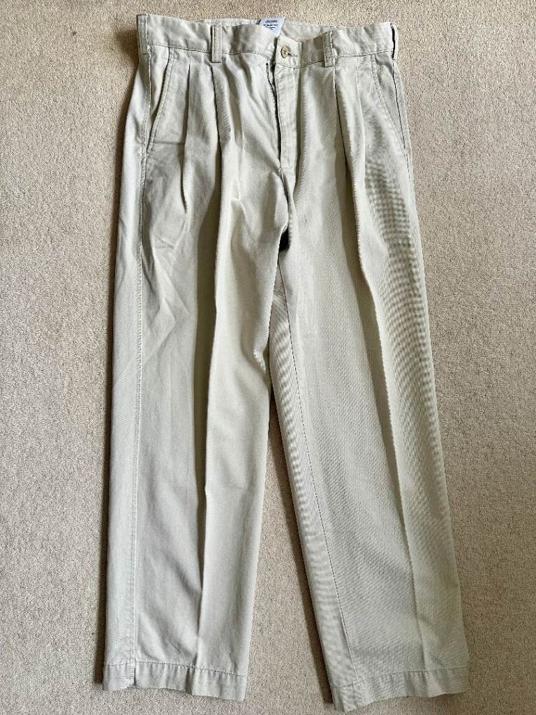 2 pairs of M&S mens trousers - 36” waist and 31” length leg