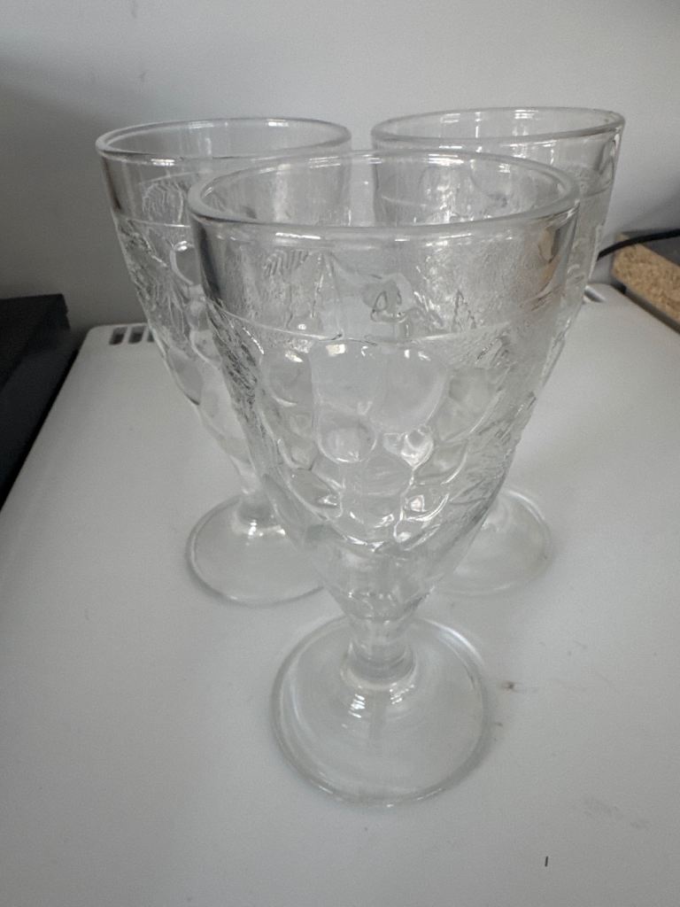 12 Glass sundae glasses