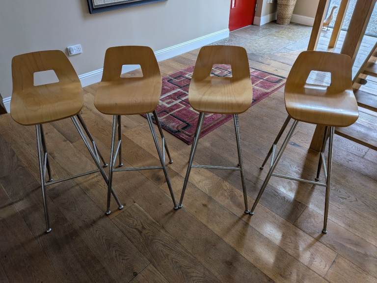 Designer kitchen/bar stools (T2 by Morris) x4