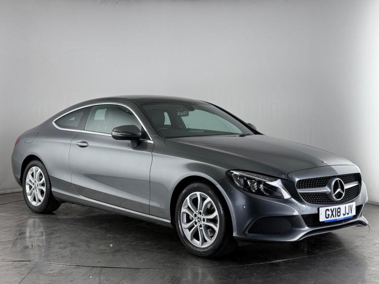 2018 Mercedes-Benz C Class 2.0 C200 Sport (Premium) G-Tronic+ Euro 6 (s/s) 2dr COUPE Petrol Autom...