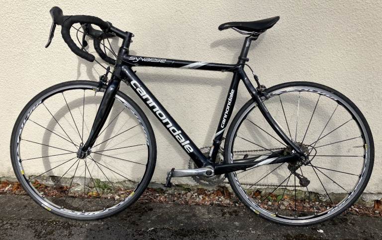 Cannondale Synapse Road Bike - Black, Good Condition