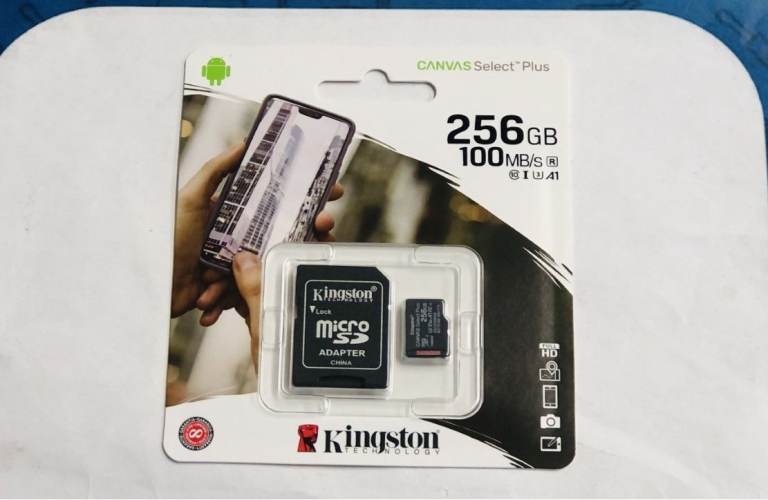 256GB MICRO SD Kingston Memory Card