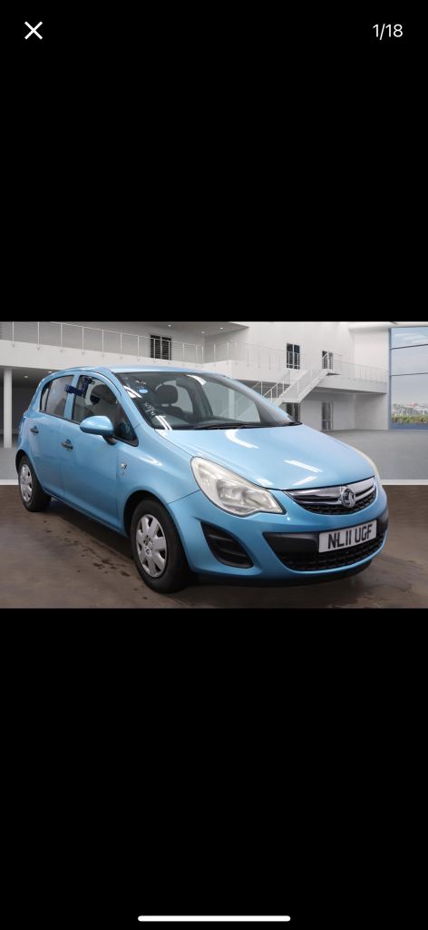 2011 Vauxhall Corsa 1.0i 12V ecoFLEX S 5dr [AC] HATCHBACK Petrol Manual