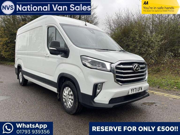 2021 Maxus Deliver 9 2.0 D20 LUX FWD L3 H2 Euro 6 (s/s) 5dr PANEL VAN Diesel Manual