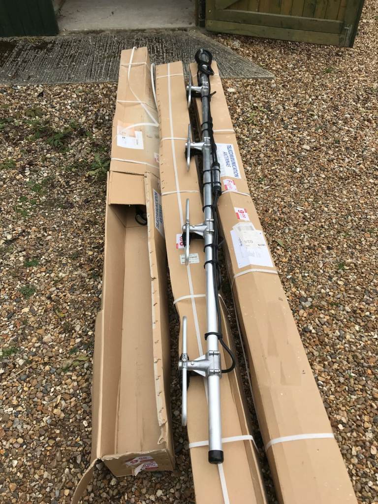 Jaybeam Type 7148-410 UHF 4-Dipole Directional Antennas (380–430 MHz) Qty: x3