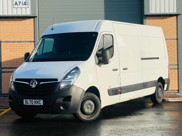 2020/70 VAUXHALL MOVANO F3500 2.3 CDTI BITURBO 135PS L3H2 EURO6 | NO VAT TO PAY!