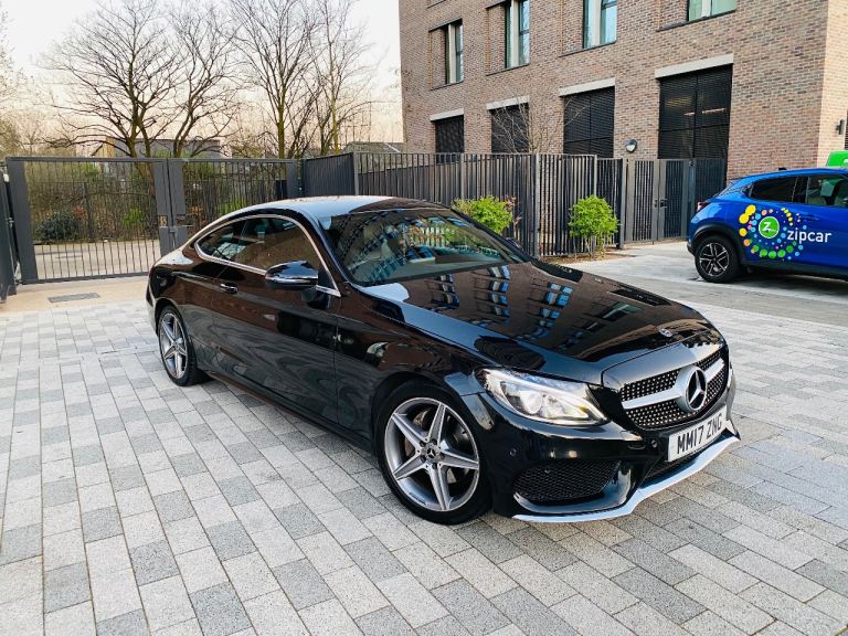17 plate Mercedes-Benz C Class C220d Coupe Amg Line Premium 9-G
