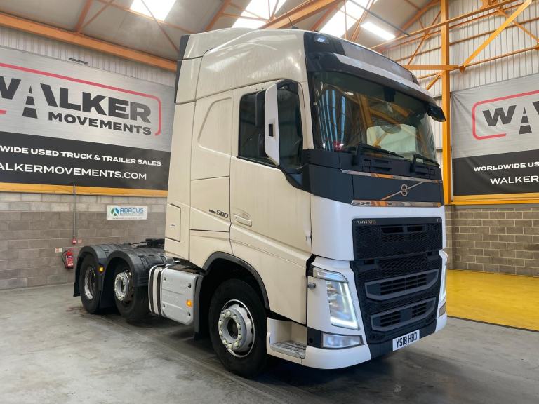 VOLVO FH 500 *EURO 6* GLOBETROTTER 6X2 TRACTOR UNIT - 2018 - YS18 HBD