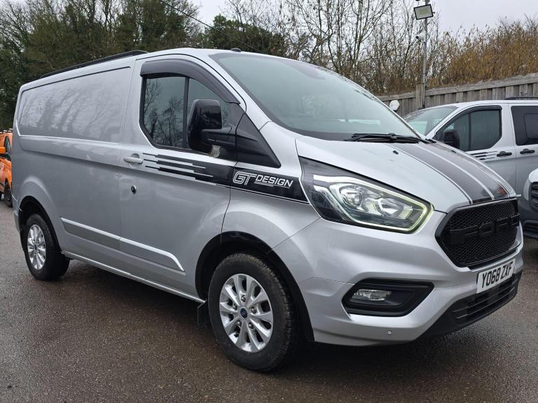 2018 Ford Transit Custom 2.0 EcoBlue 130ps Low Roof Limited Van PANEL VAN DIESEL Manual