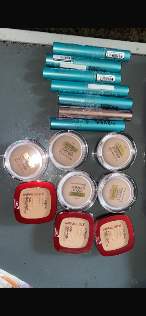 Make up from pallet