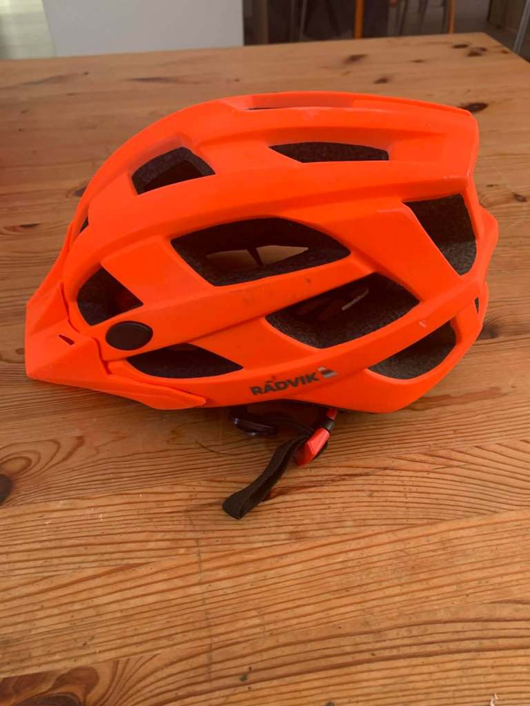 Helmet, Radvik Orange, size 58-61cm