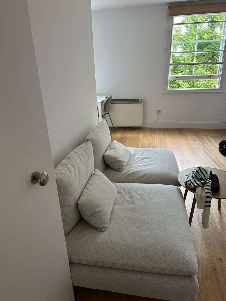 IKEA sofa in grey