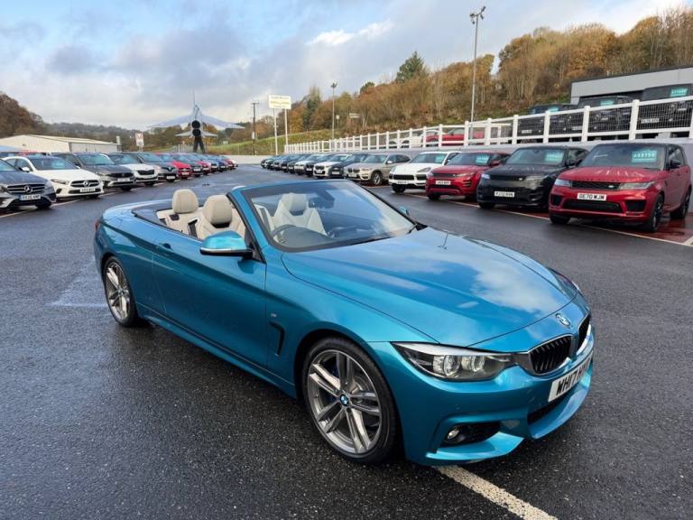 2017 BMW 420D M SPORT PLUS CONVERTIBLE 190PS Diesel Auto with 23,750 miles